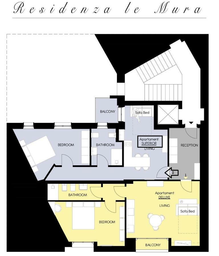 Residenza Le Mura Verona Exteriör bild